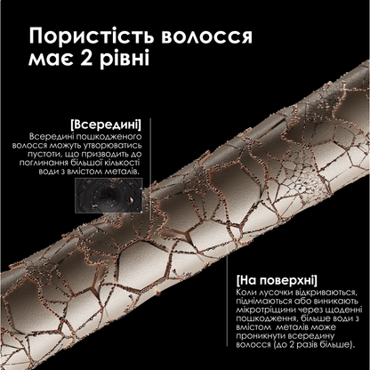 Шампунь очищуючий проти металевих накопичень у волоссі Metal Detox L'Oreal Professionnel 300 мл