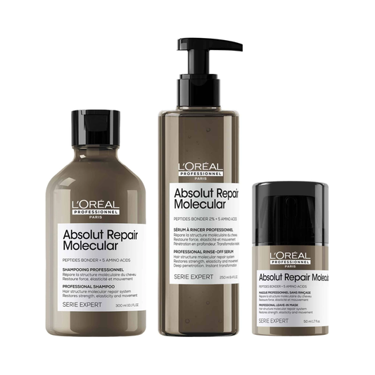 Набір для молекулярне відновлення Absolut Repair Molecular L'Oreal Professionnel (300мл+250мл+50мл)