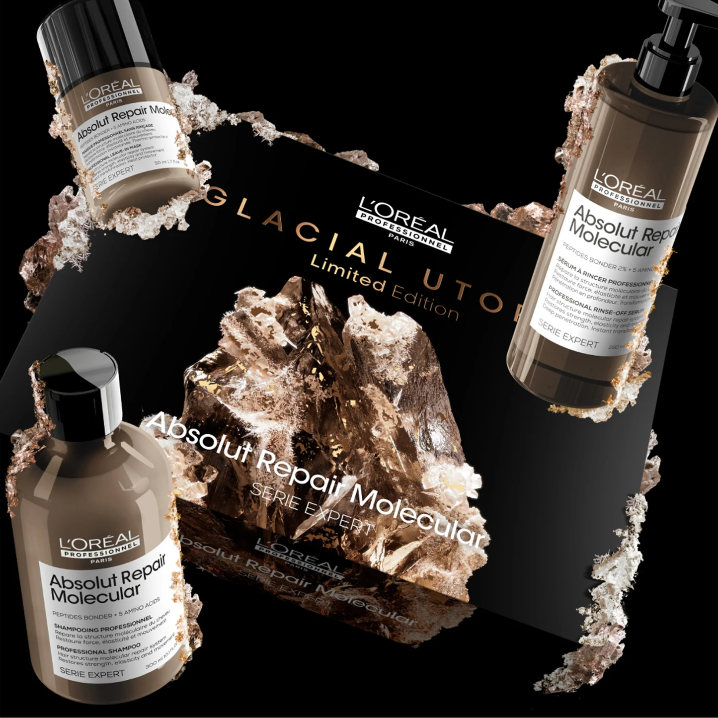 Набір для молекулярне відновлення Absolut Repair Molecular L'Oreal Professionnel (300мл+250мл+50мл)