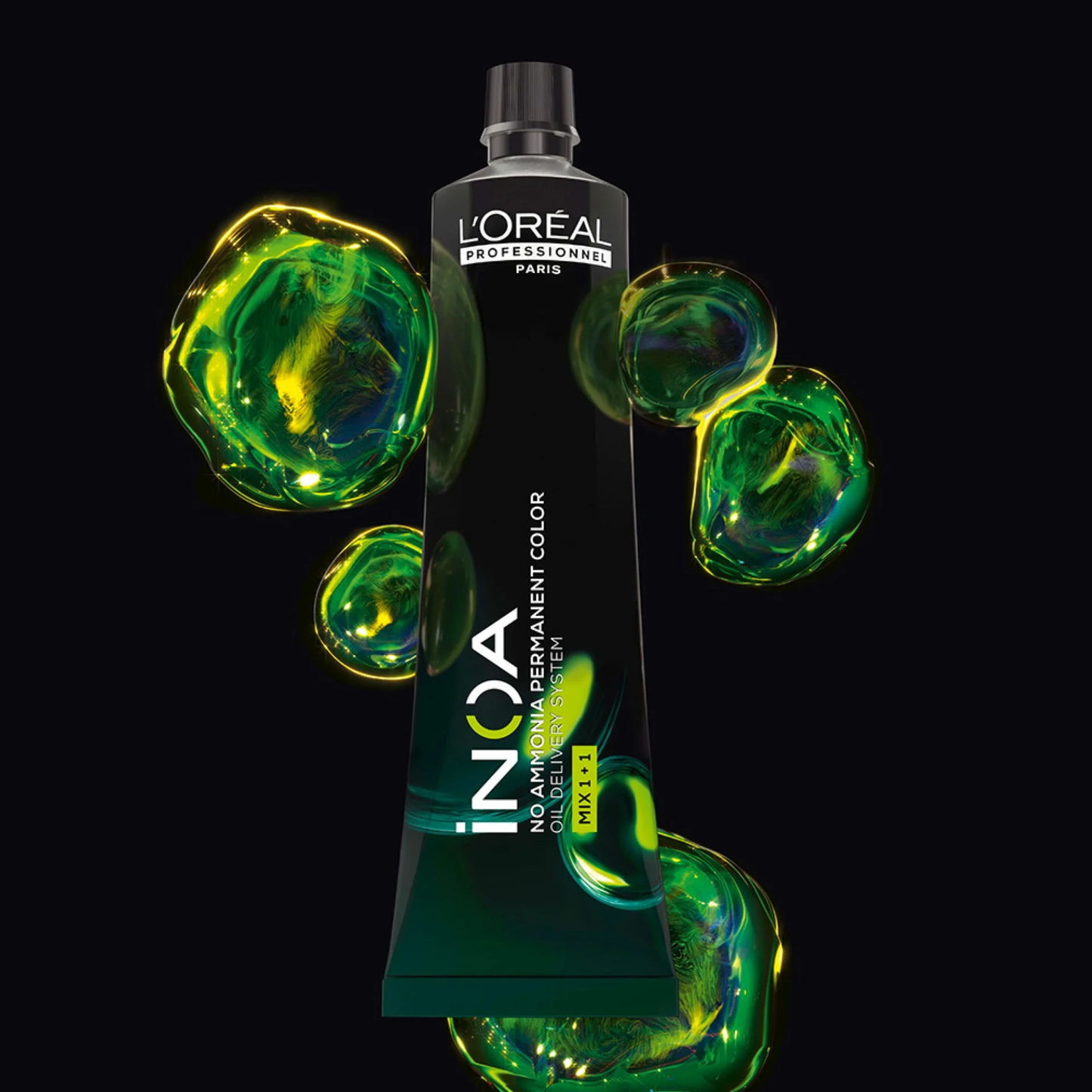 Крем-фарба для волосся без аміаку Inoa Mix 1+1 L'Oreal Professionnel №10.21 Дуже яскравий перламутровий блонд попелястий 60 мл