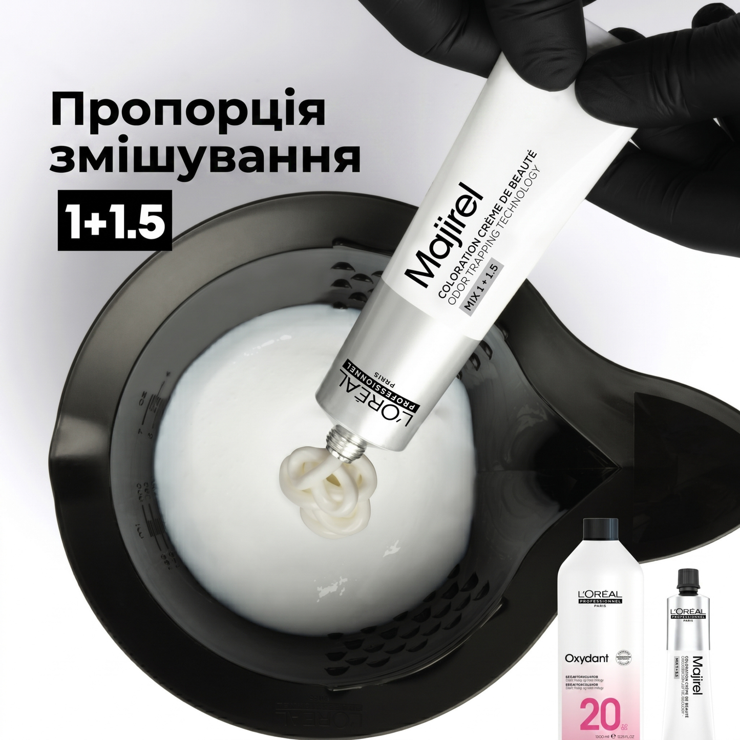 Стійка крем-фарба для волосся Majirel L'Oreal Professionnel №10.13 50 мл