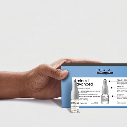 Ампули проти випадіння волосся Serie Expert Aminexil Advanced L'Oreal Professionnel 10x6 мл