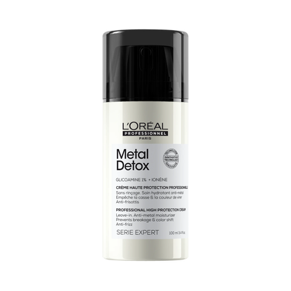 Крем-догляд для зменшення ламкості волосся Metal Detox Professional High Protection Cream L'Oreal Professionnel 100 мл