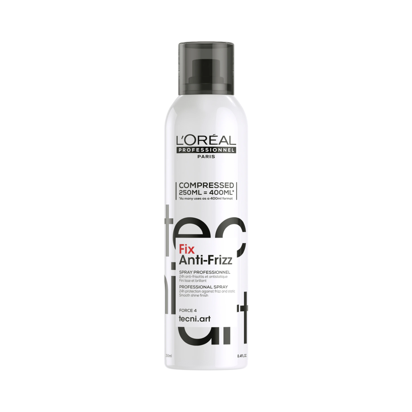 Лак сильної фіксації з антистатичним ефектом Tecni.Art Fix Anti-Frizz L'Oréal Professionnel 250 мл