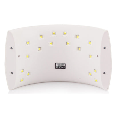 Професійна LED-лампа для полімерізації гелю SUN 8 LED/UV White Original 48W