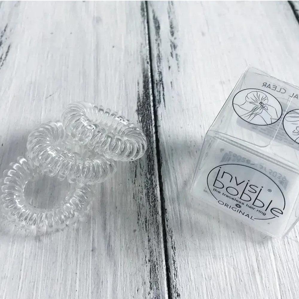 Резинка-браслет для волосся Invisibobble ORIGINAL Crystal Clear