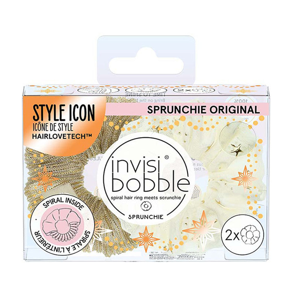 Резинка-браслет для волосся INVISIBOBBLE SPRUNCHIE Time To Shine Bring on the Night