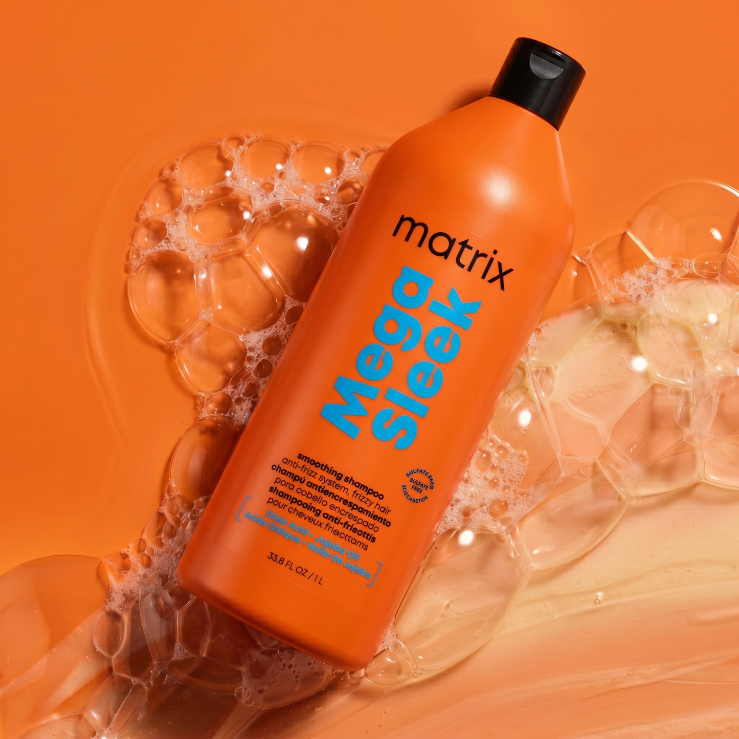 Шампунь для гладкості волосся Mega Sleek Matrix 1000 мл