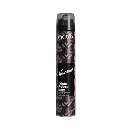 Лак сухий для екстрафіксації з потрійним дифузором Vavoom Triple Freeze Extra Dry Matrix 300 мл
