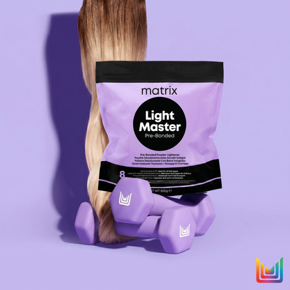 Порошок з бондером для освітлення волосся до 8 рівнів тону Light Master Pre-Bonded Matrix 500 г