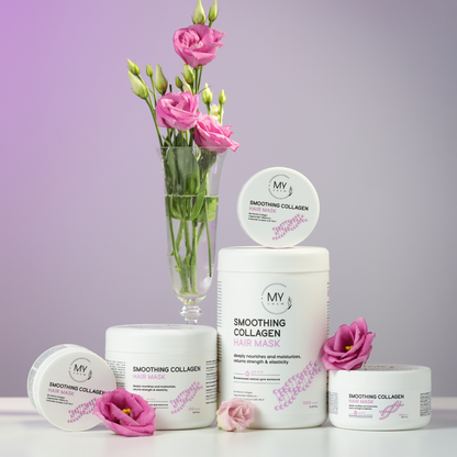Маска для волосся колагенова розгладжуюча Smoothing Collagen MY cosm, 500 мл