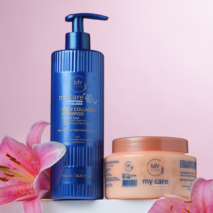 Кондиціонер для волосся щоденний розгладжуючий Daily Smoothing Collagen MY cosm, 500 мл