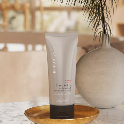 Гель-шампунь з охолоджуючим ефектом Sport 2-in-1 Hair & Body Wash Rituals 70 мл