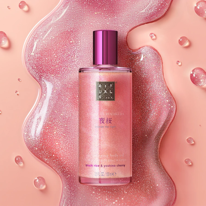 Шиммер олія для тіла з ефектом мерехтіння The Ritual of Yozakura Shimmering Body Oil Rituals 100 мл