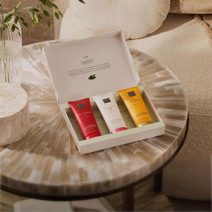 Набір бальзамів для рук Hand Care Bestsellers Ayurveda + Sakura + Mehr Rituals 3x70 мл