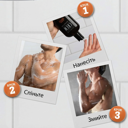 Гель для душу Захист від поту 24 години Body 24-Hour Deodorant Body Wash American Crew 450 мл