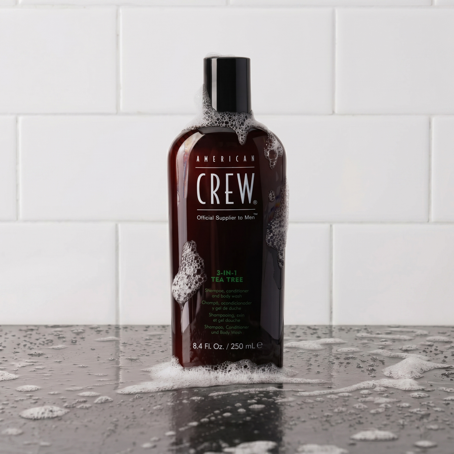 Засіб для догляду за волоссям та тілом 3-в-1 Classic Tea Tree American Crew 250 мл