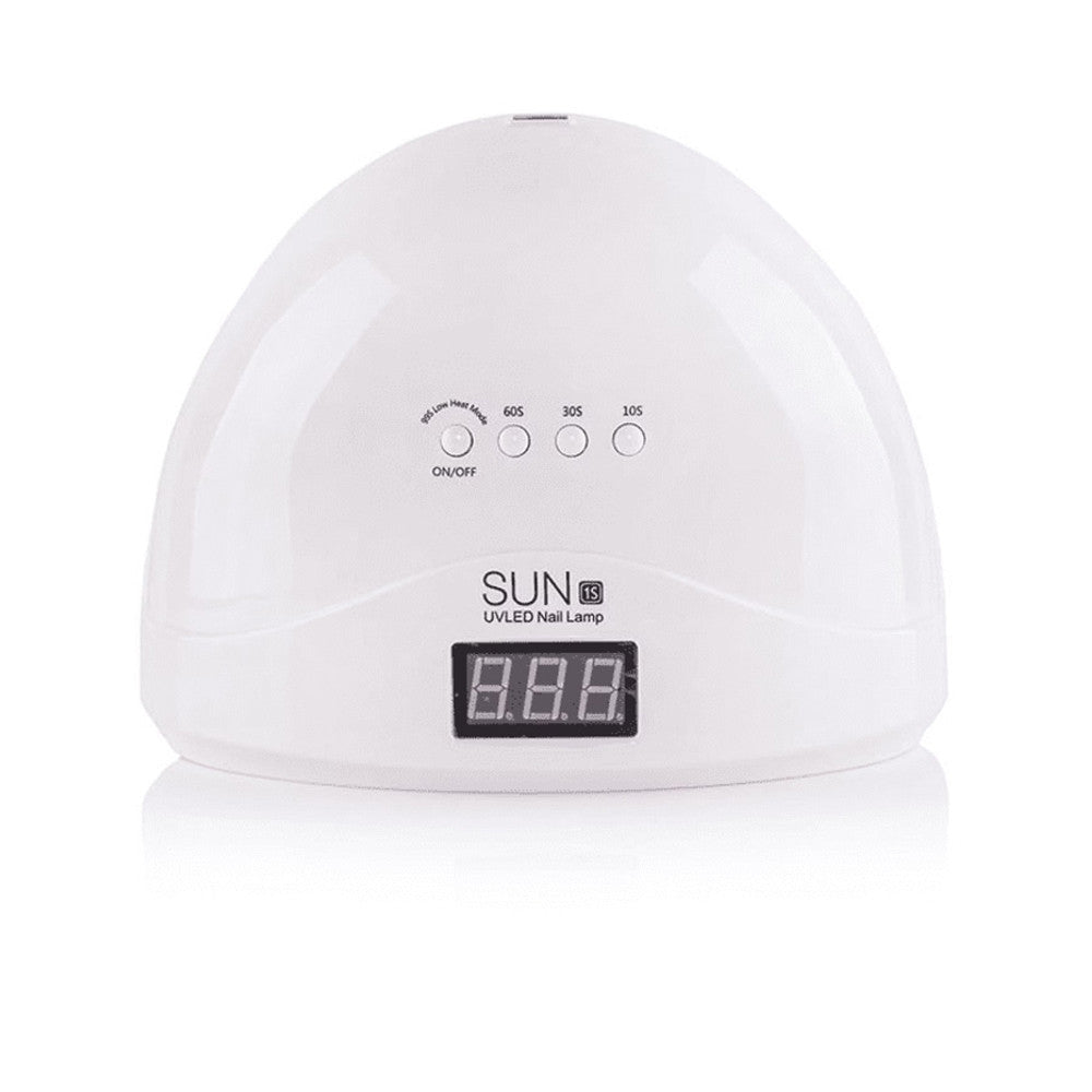 Професійна LED-лампа для полімерізації гелю SUN 1S (2 в 1) LED/UV White 48W