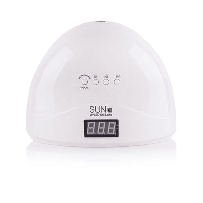 Професійна LED-лампа для полімерізації гелю SUN 1S (2 в 1) LED/UV White 48W