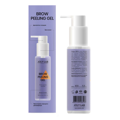 Пілінг-скатка для брів Brow Peeling Gel Joly:Lab 100 мл