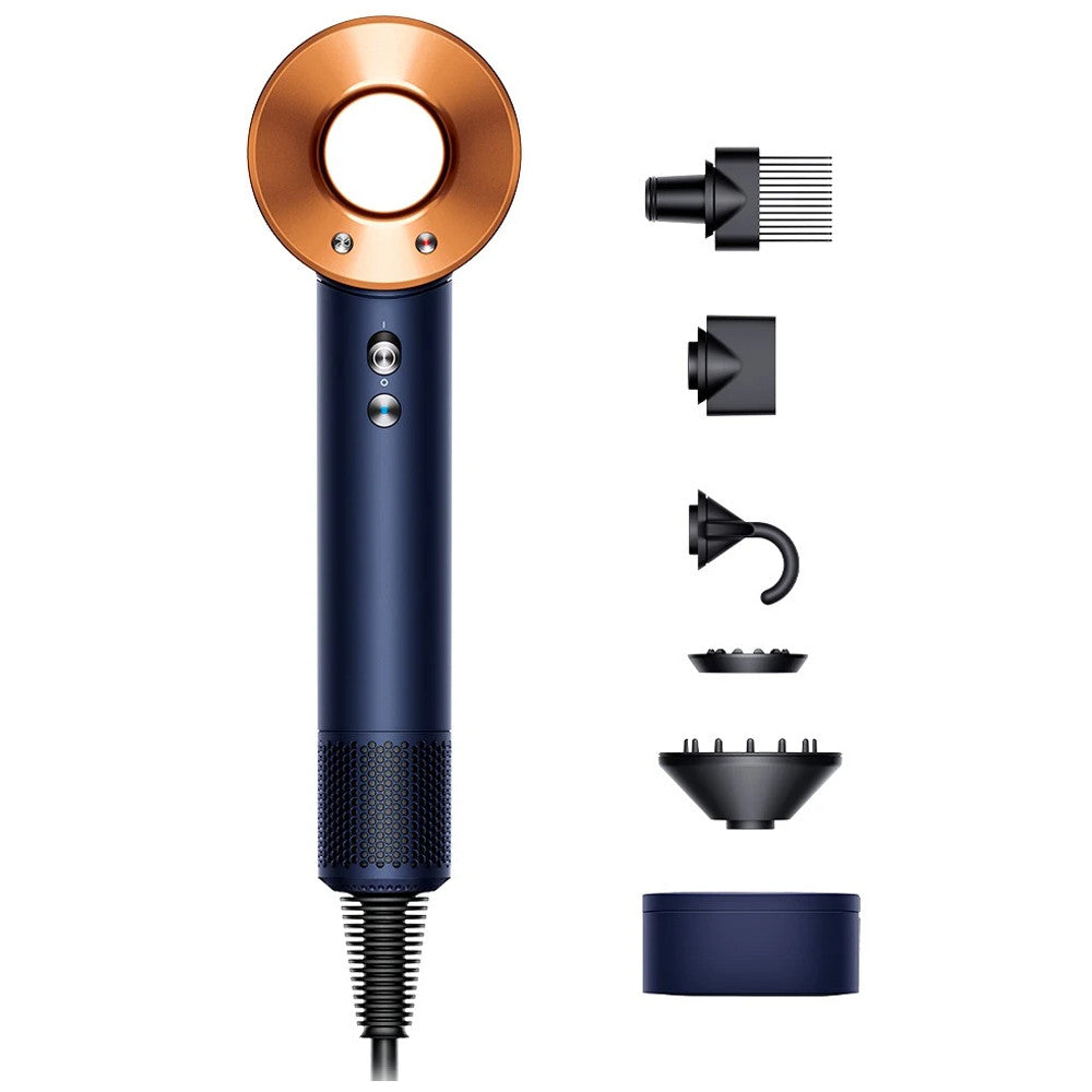 Фен Dyson Supersonic HD07 Special Gift Edition Prussian Blue/Rich Copper