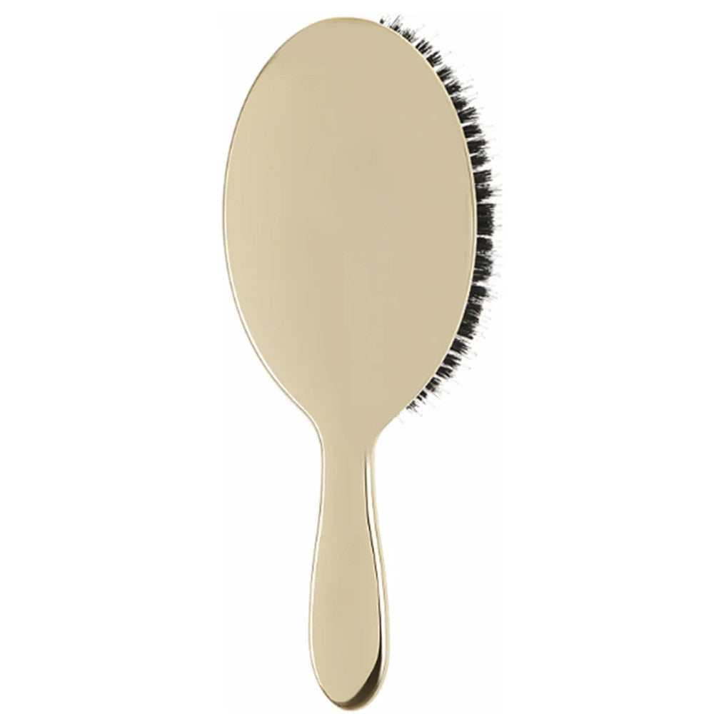 Щітка JANEKE Gold Hairbrush з натуральною щетиною кабана та нейлоном L