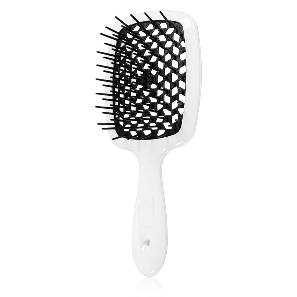 Щітка біла (чорна серединка) Janeke Superbrush Small White 56SP234NER