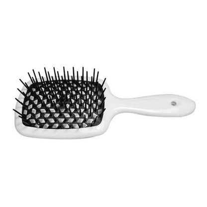 Щітка біла (чорна серединка) Janeke Superbrush Small White 56SP234NER