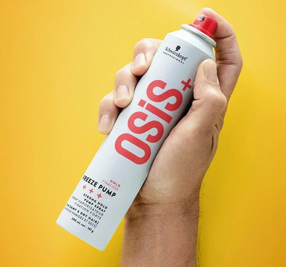 Лак для волосся сильної фіксації Schwarzkopf OSIS+ FREEZE PUMP Hold Spray 200 мл