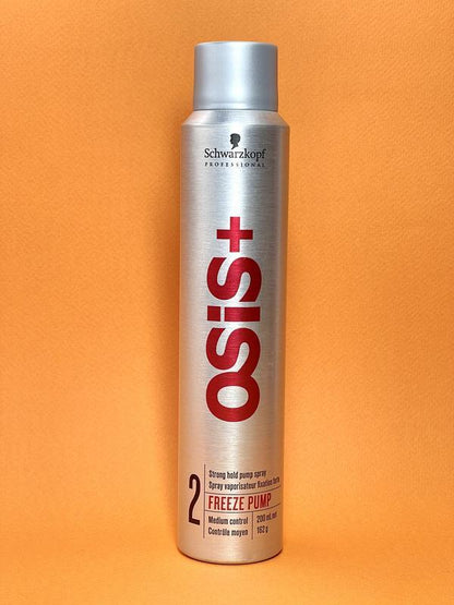 Лак для волосся сильної фіксації Schwarzkopf OSIS+ FREEZE PUMP Hold Spray 200 мл