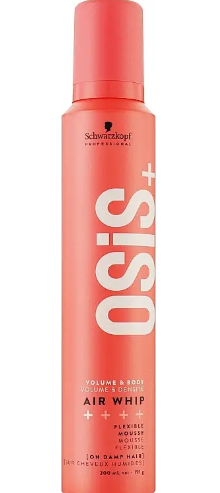 Мус для волосся легкої фіксації OSIS+ Air Whip 200 мл