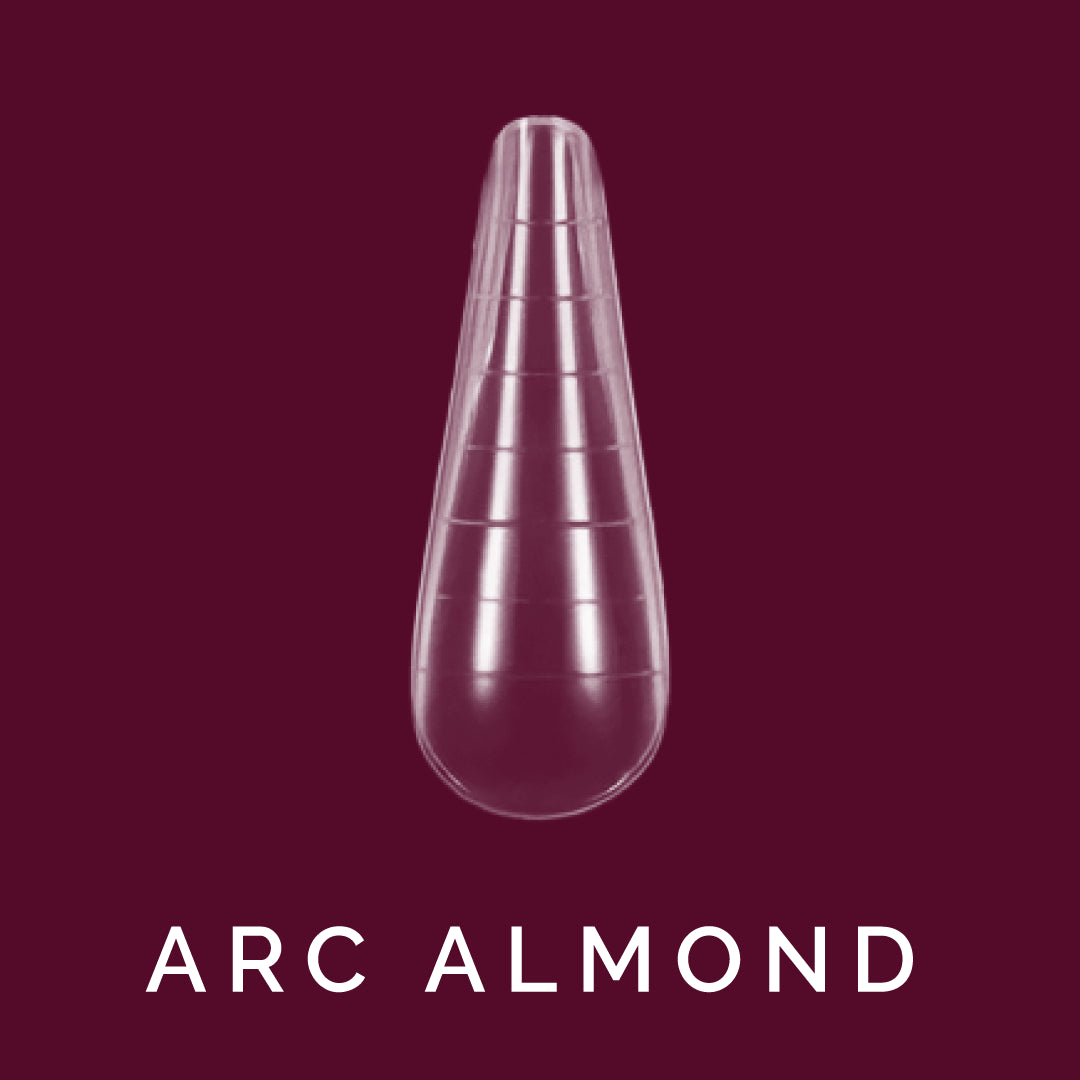 Форми для нарощування нігтів Верхні ARC ALMOND Steffani 120 шт