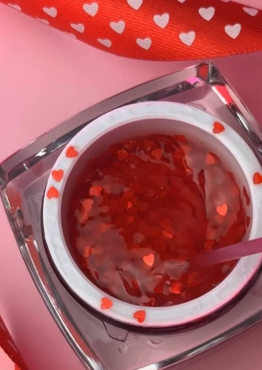 Топ для гель-лаку Top Heart Red STEFFANI 9 мл