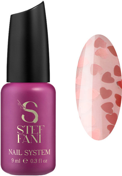 Топ для гель-лаку Top Heart Pink STEFFANI 9 мл