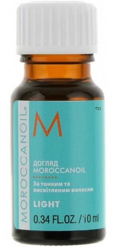 Засіб для догляду за тонким та світлим волоссям Moroccanoil Light Treatment For Fine And Light-Colored Hair, 10 мл