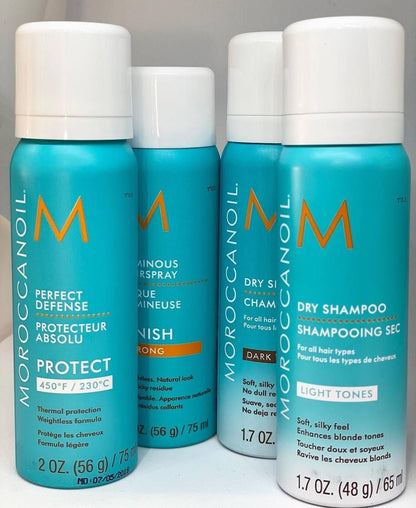 Лак для волосся сильної фіксації сяючий Moroccanoil Luminous Strong Hairspray, 75 мл