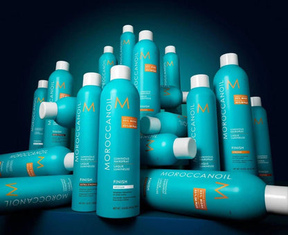 Лак для волосся сильної фіксації сяючий Moroccanoil Luminous Strong Hairspray, 75 мл