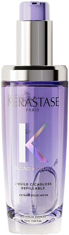 Олія-концентрат зволожуюча для освітленого волосся РЕФІЛ Blond Absolu L'huile Cicagloss Kerastase 75 мл