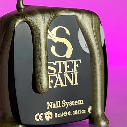 Гель фарба Metal gel gold Steffani 5 мл