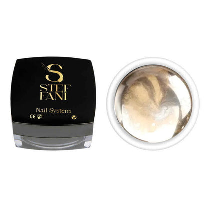 Гель фарба Metal gel gold Steffani 5 мл