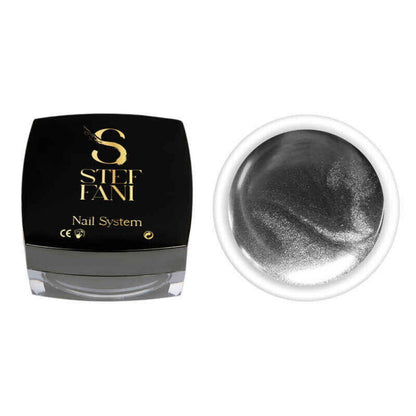 Гель фарба Metal gel silver Steffani 5 мл