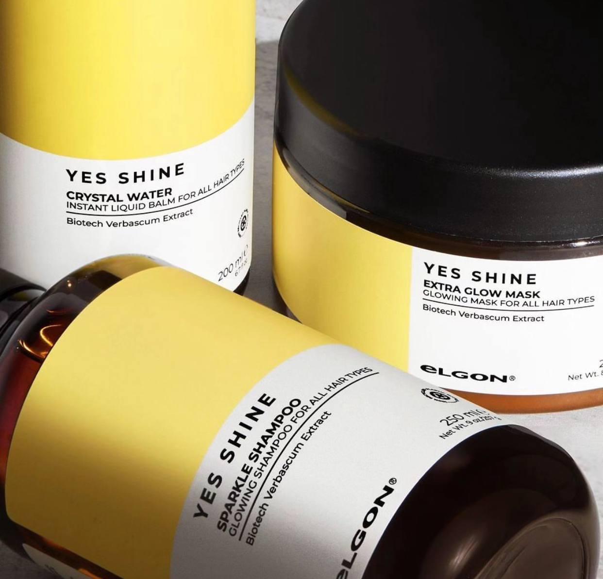 Маска-сяйво для волосся Yes Shine Extra Glow ELGON, 250 мл