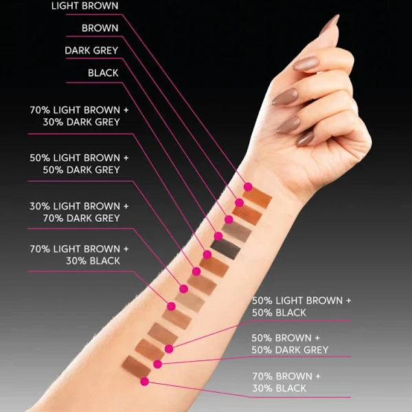 Фарба для брів і вій TATTOO TINT Light Brown ZOLA 15 мл