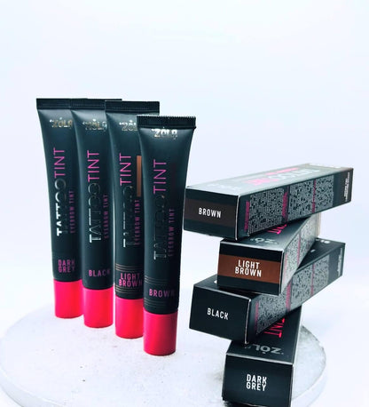 Фарба для брів і вій TATTOO TINT Black ZOLA 15 мл