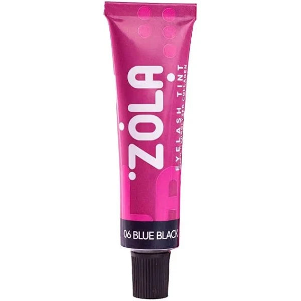 Фарба для брів із колагеном 06 blue black ZOLA 15 мл