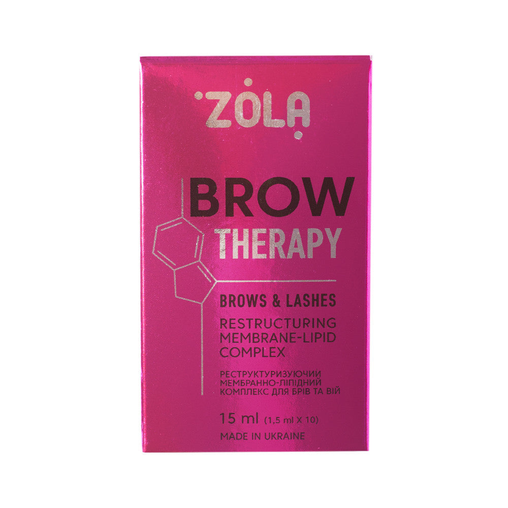 Реструктуризуючий мембранно-ліпідний комплекс Brow Therapy ZOLA 1,5млх10 шт