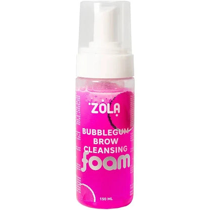 Піна для брів очищаюча рожева Pink Bubblegum BROW CLEANSING ZOLA 150 мл