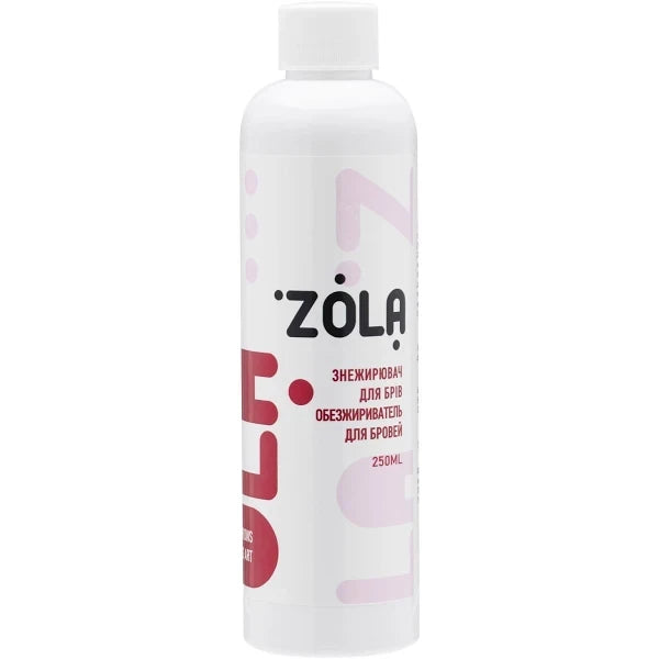 Знежирювач для брів Degreaser for eyebrows ZOLA 250 мл