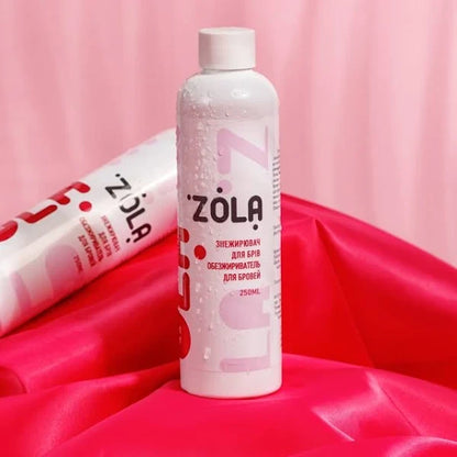 Знежирювач для брів Degreaser for eyebrows ZOLA 250 мл