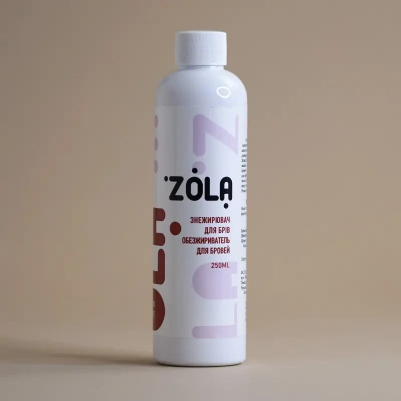 Знежирювач для брів Degreaser for eyebrows ZOLA 250 мл